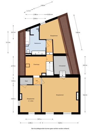 Floorplan - Havendijk 13, 4153 AW Beesd